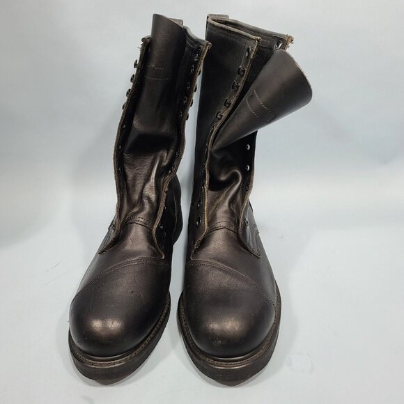 Vintage BILTRITE ANSI Z41.1-1991/75  Leather Combat Boots Steel Toe 11.5 NOS - Picture 3 of 12